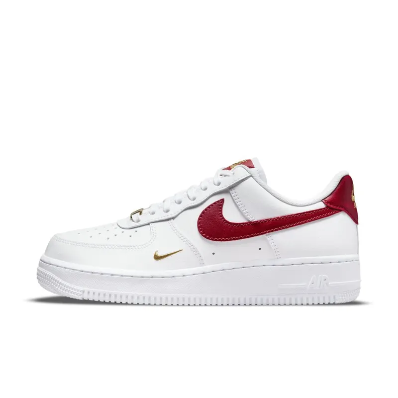 Nike Air Force 1 07 Red Mini Swoosh (CZ0270-104)