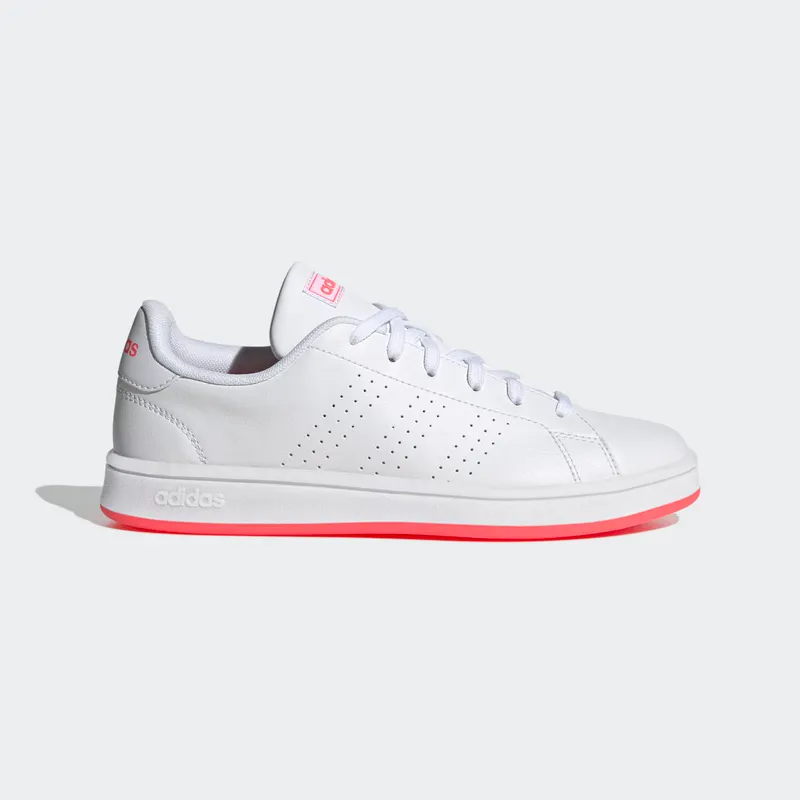 Adidas Advantage Base Cloud White / Cloud White / Signal Pink (FW0987)