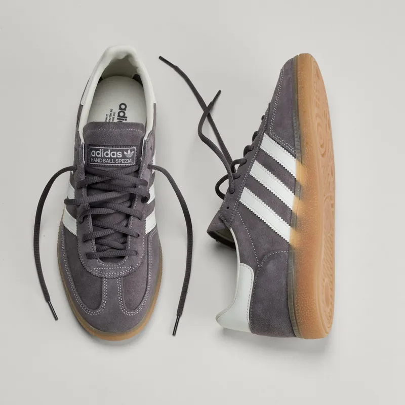 Adidas Handball Spezial Grey Strata / Off White / Gum (KZ6705)