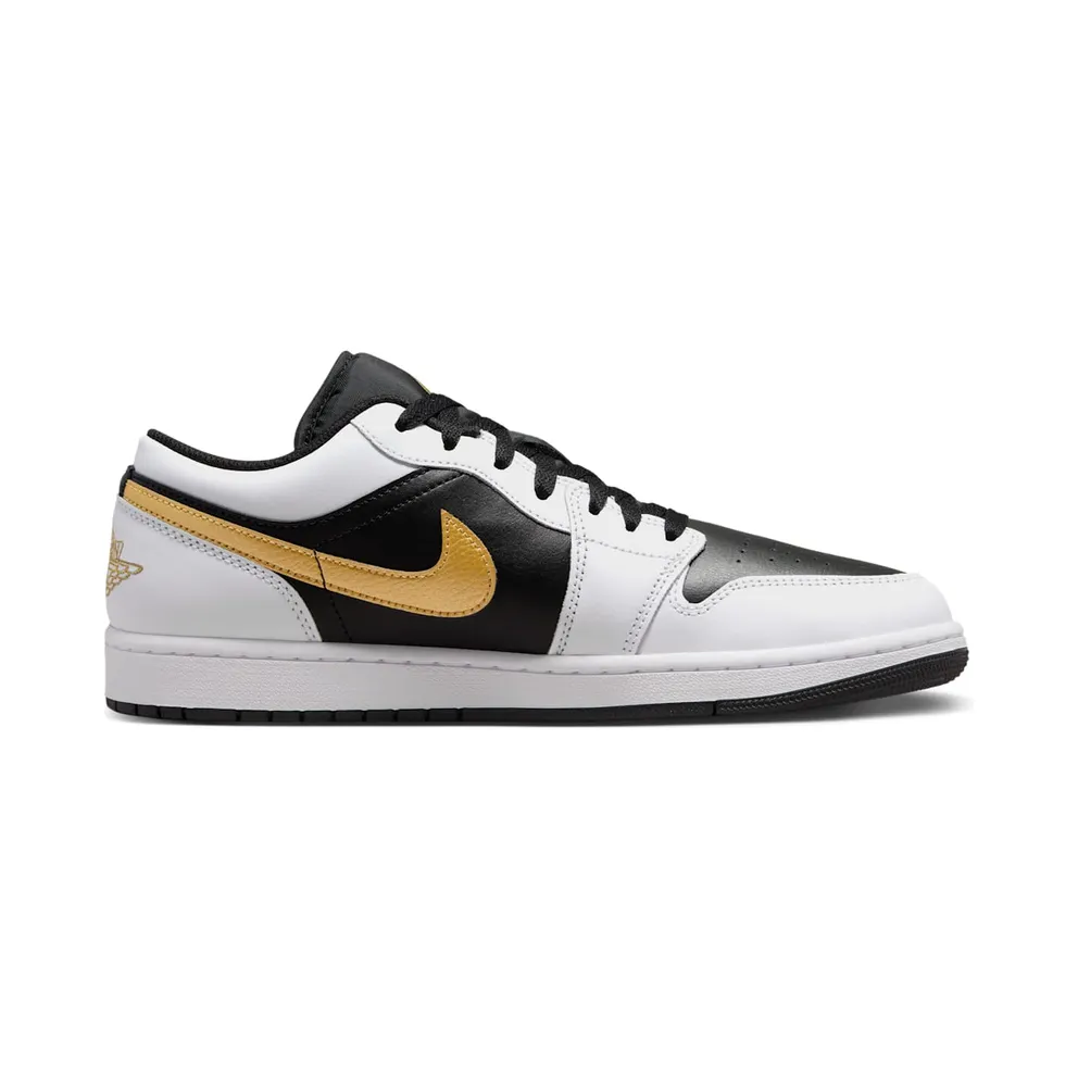 Air Jordan 1 Low “Gold Swoosh” (553558-172)