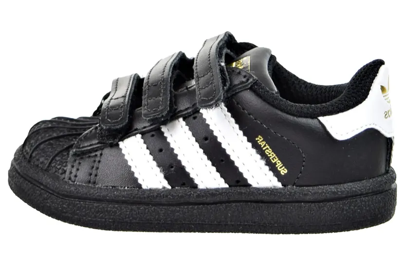 Adidas Superstar CF Infants/ TD “Black/White” (BZ0419)