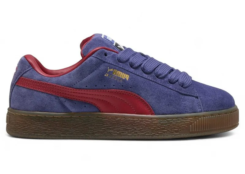 Puma Suede XL Blue Crystal Dark Crimson Chocolate (395205-50)