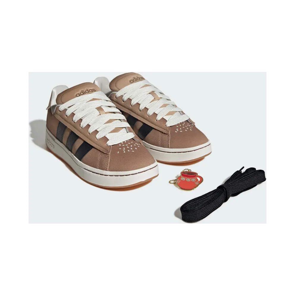 adidas Grand Court Alpha 00s Warm Sandstone Black Off White (HQ0245)