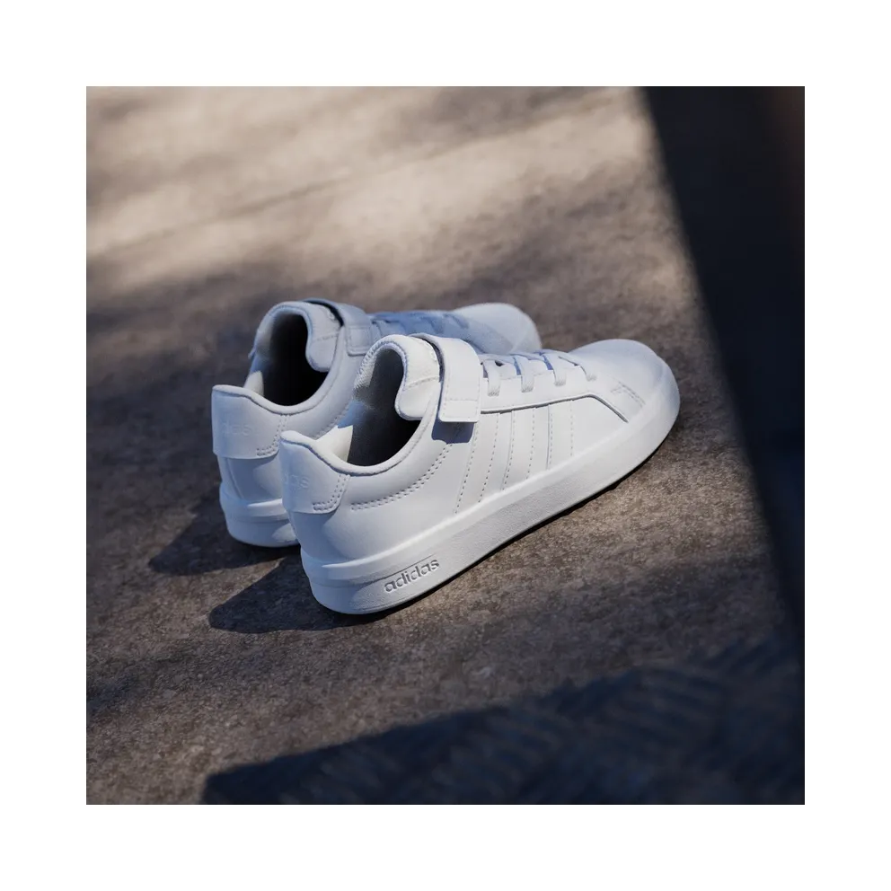 Adidas GRAND COURT 3.0 Shoes KIDS Cloud White / Cloud White / Cloud White (HP3532)
