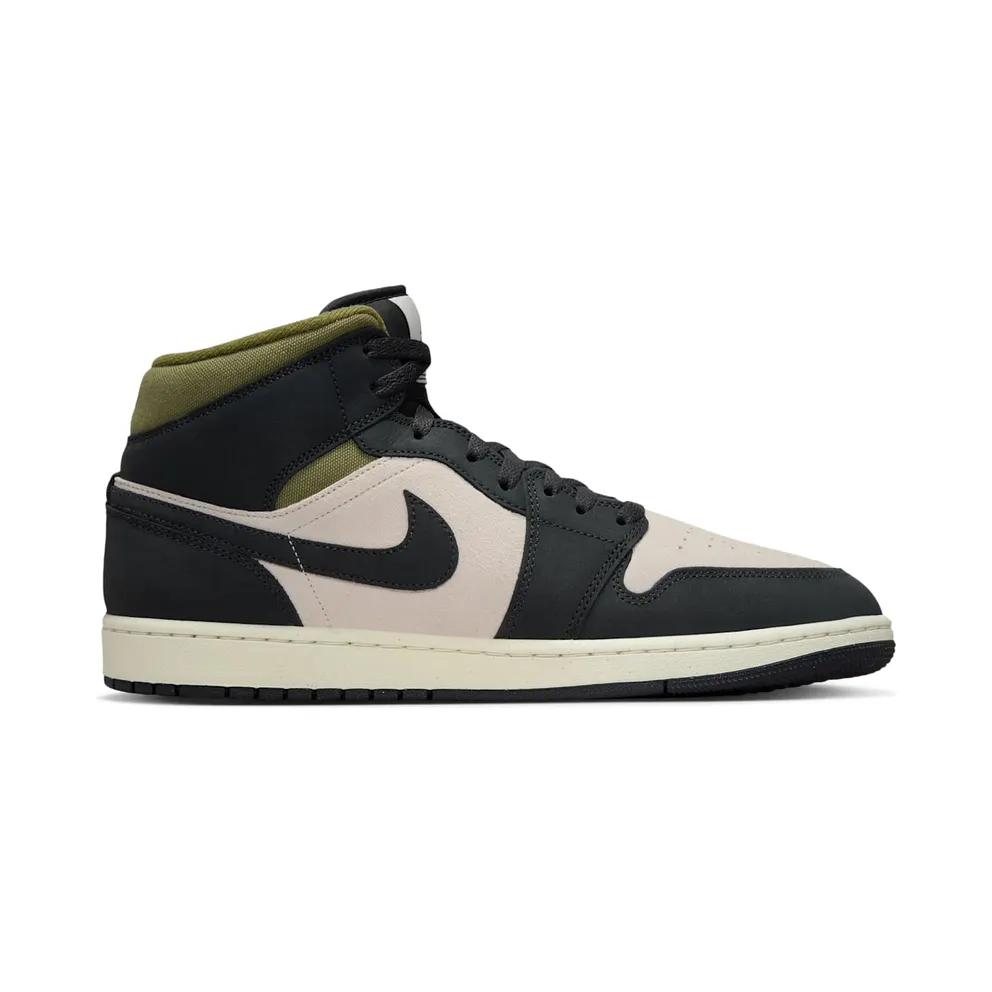 Air Jordan 1 Mid SE “Medium Olive” (HV4091-102)