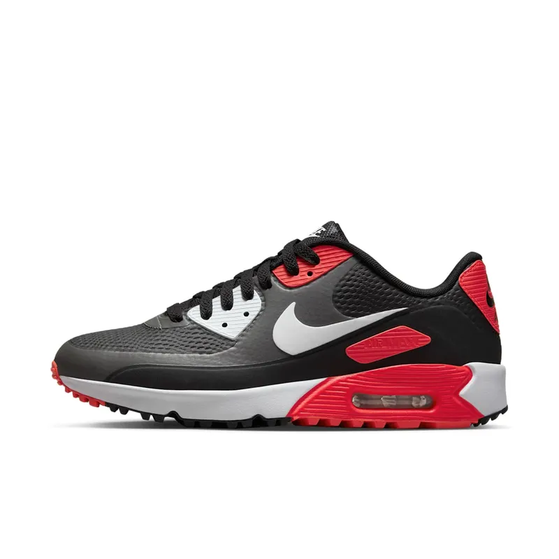 Nike Air Max 90 Golf “Iron Grey Infra Red 23” (CU9978-010)