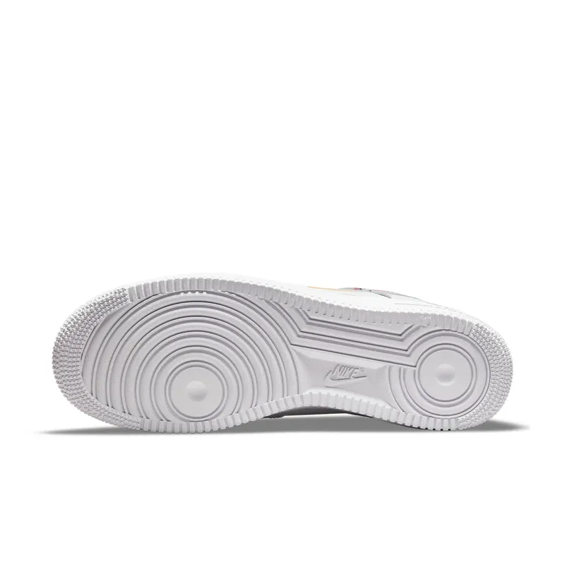 Nike Air Force 1 Low Multi Swoosh White Team Orange (2021) (DM9096-100)