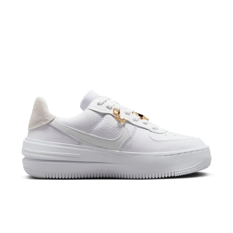 Nike Air Force 1 Low PLT.AF.ORM Bling White Metallic Gold (FB8473-100)