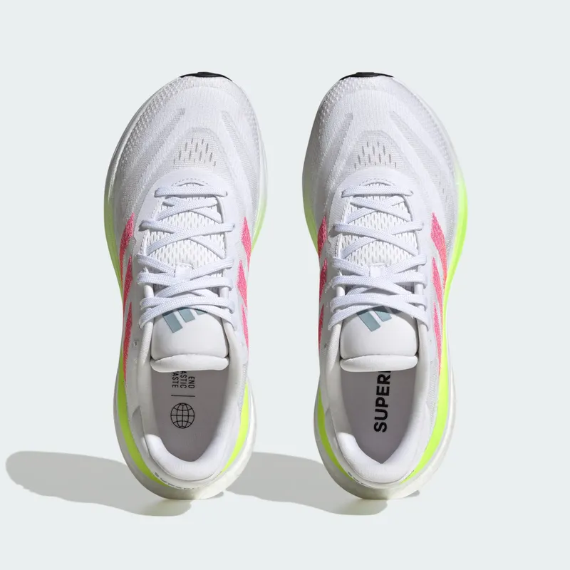 Adidas Supernova 3 Running Shoes Cloud White / Lucid Pink / Wonder Blue (HQ1805)
