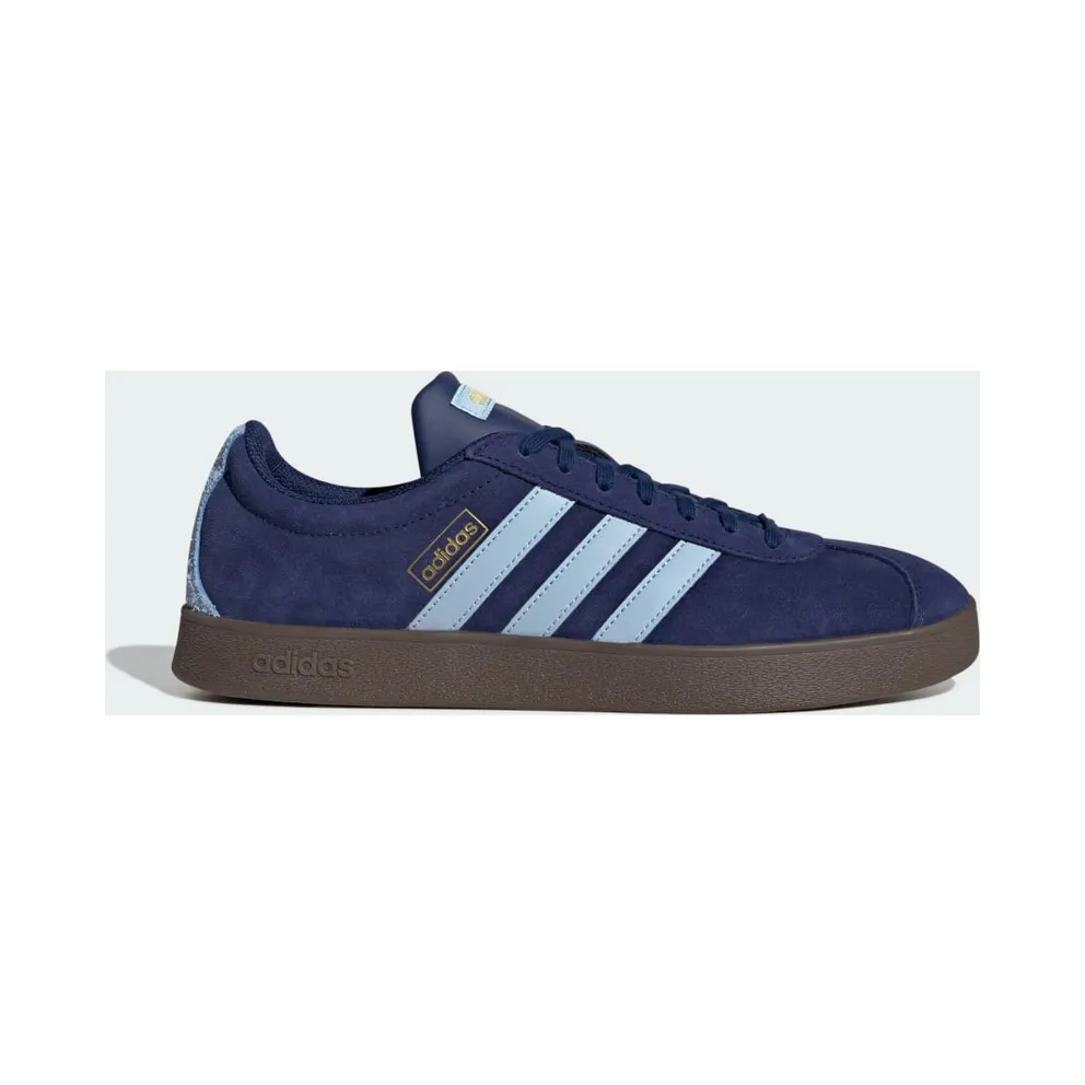 adidas VL Court 2.0 “Dark Blue / Clear Sky / Gum” (JR8308)