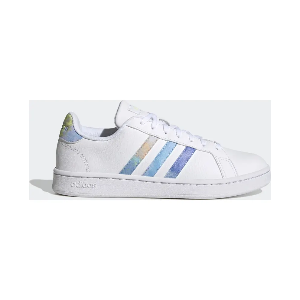 adidas Grand Court Cloudfoam Lifestyle Court Comfort Schuh Cloud White / Cloud White / Almost Lime (GY9409)