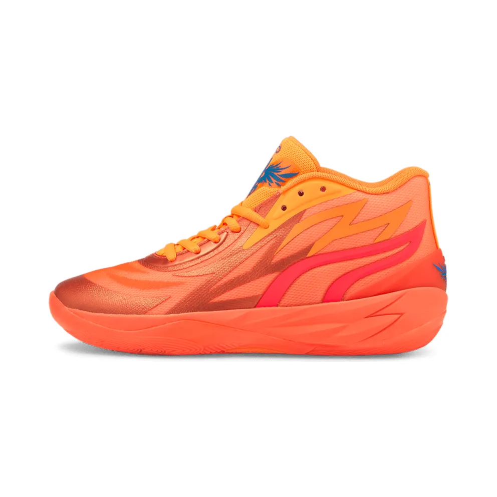 Puma MB.02 Basketball Shoes Red/Orange (376442-01)