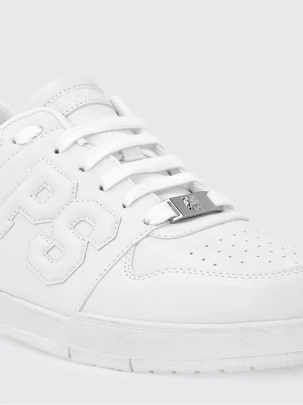 Plein Sport Leather Sneakers White (SAESUSC0737STE003N01) (3)