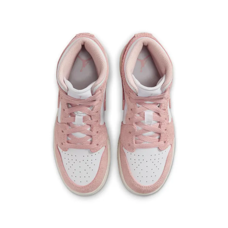 Air Jordan 1 Mid SE GS “LEGEND PINK” (FN7432-161)