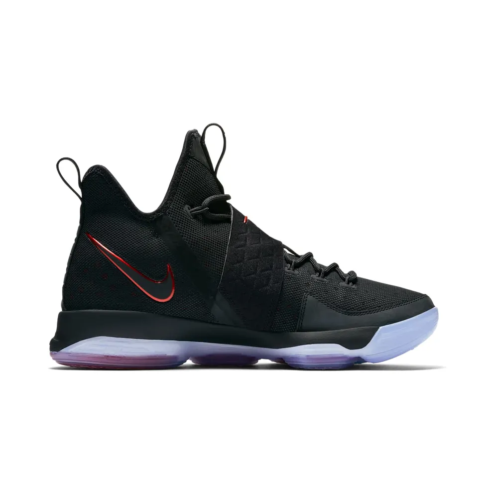 Nike LeBron 14 Bred Black/Black-University Red (852405-004)