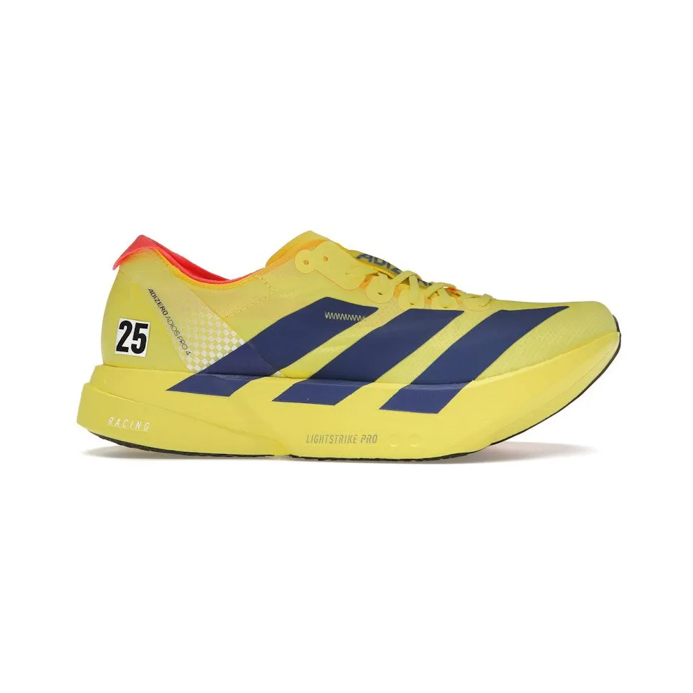 adidas Adizero Adios Pro 4 Yellow Navy (JR6373)