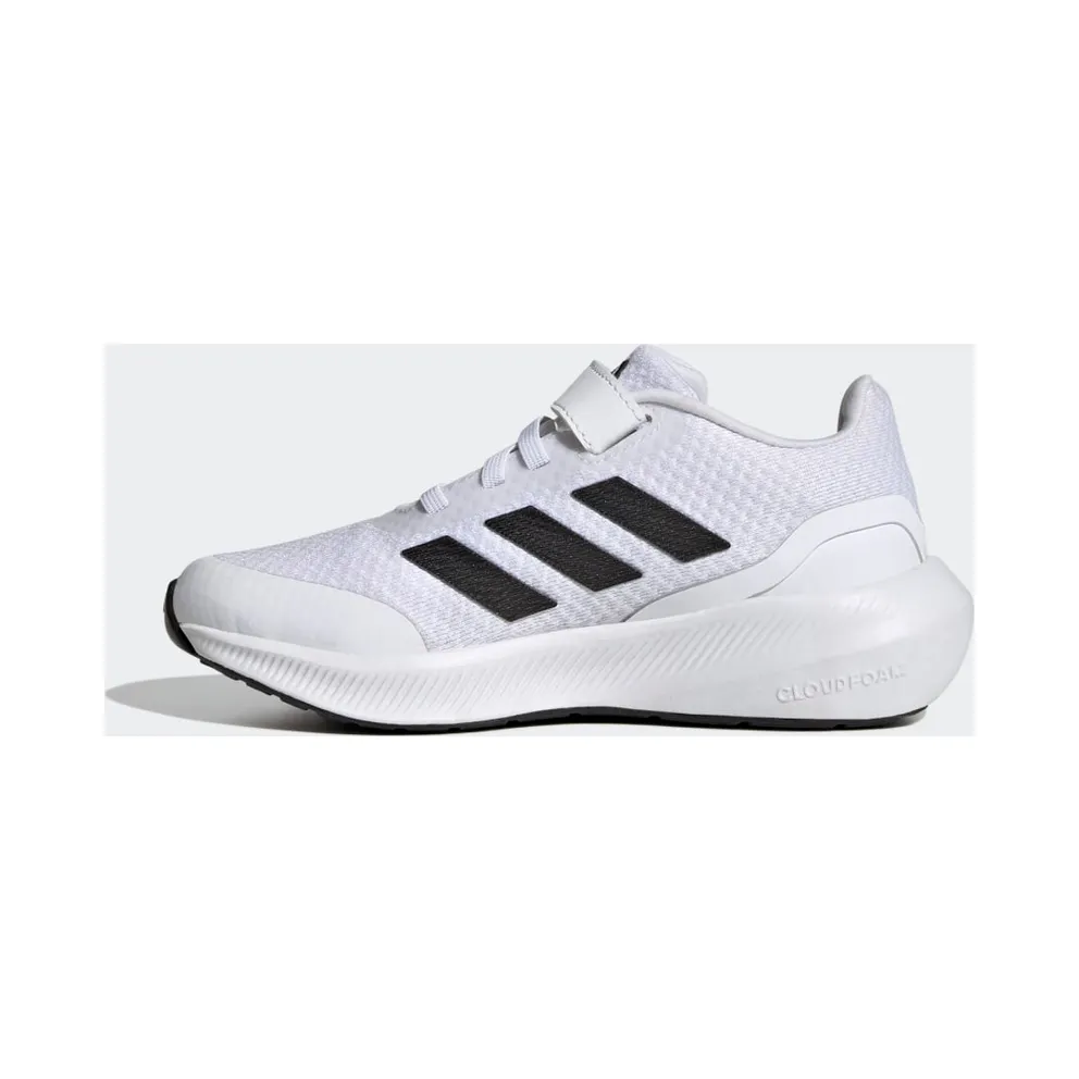 Adidas RunFalcon 3.0 with Elastische Veters and Velcro Cloud White / Core Black / Cloud White (HP5868)