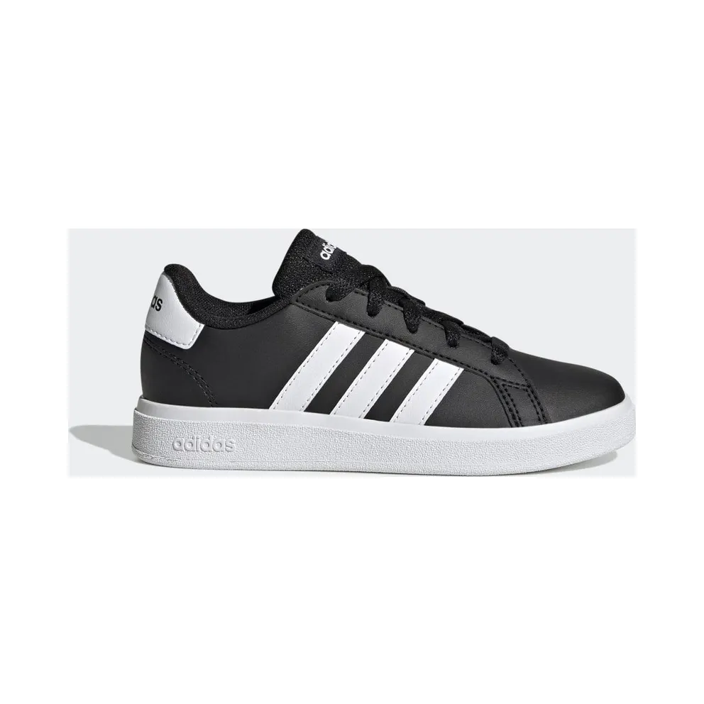 adidas Grand Court Lifestyle Tennis Lace-Up Schuh Core Black / Cloud White / Core Black (GW6503)