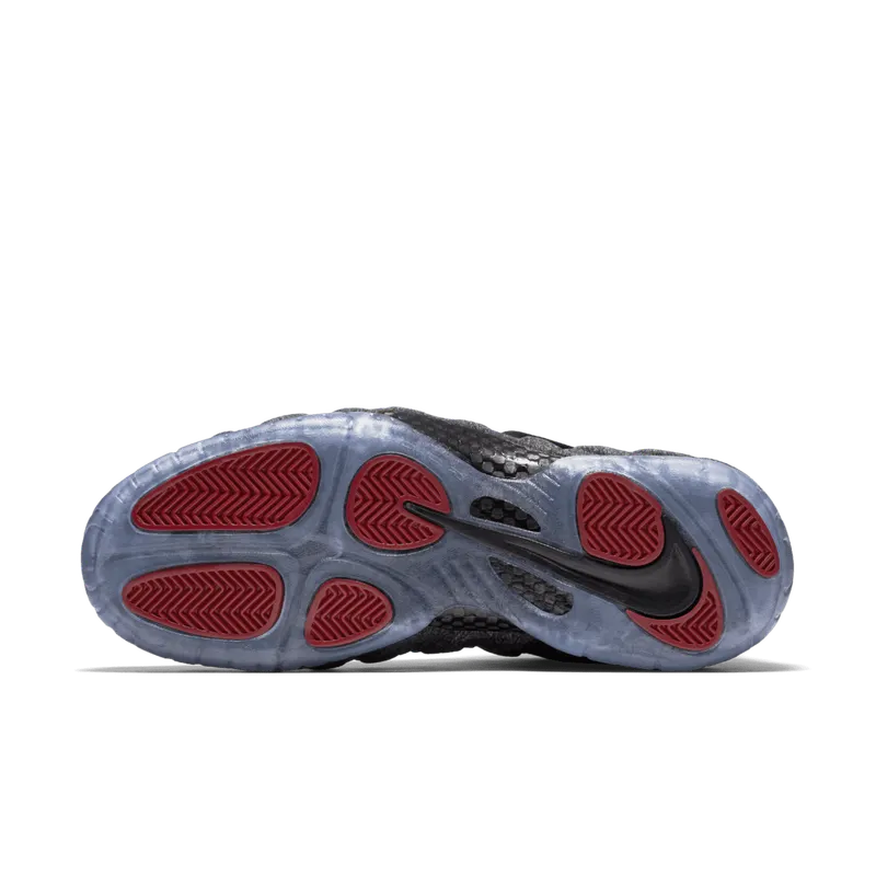 Nike Air Foamposite Pro Wool Fleece Dark Grey Heather/Black-Black (624041-007)
