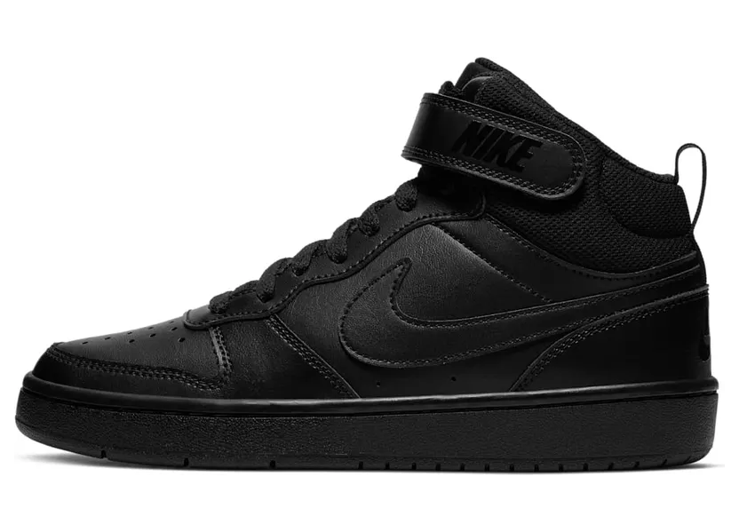 Court Borough Mid 2 Black (GS) (CD7782-001)
