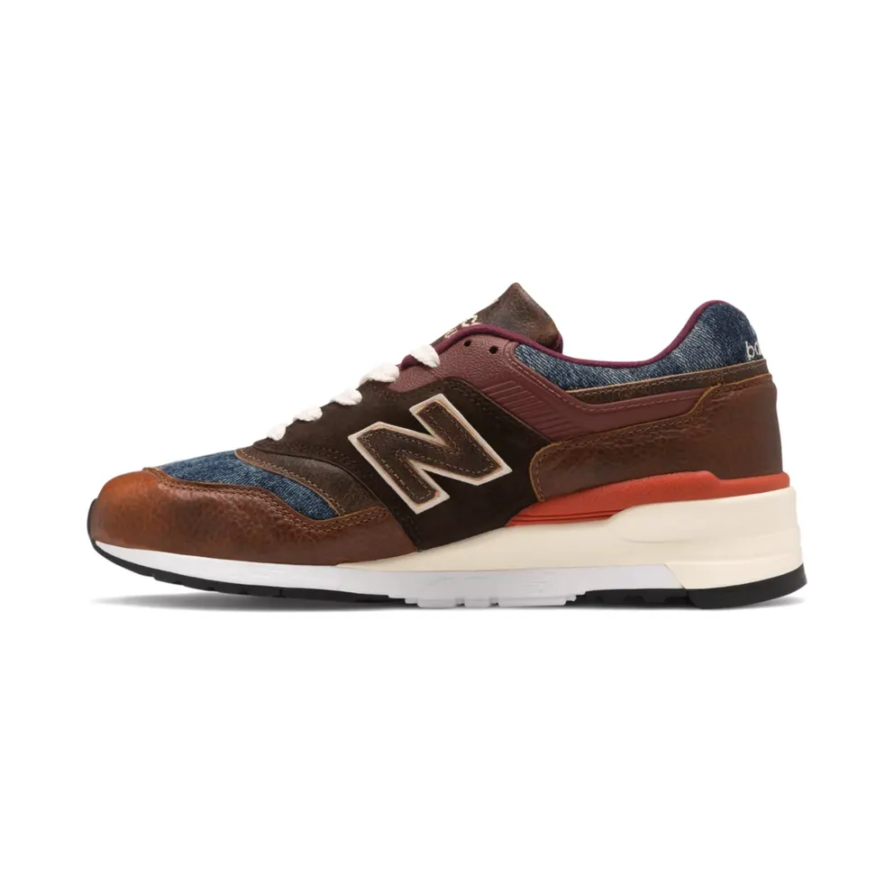 New Balance 997 Elevated Basics Brown/Blue (M997SOC)