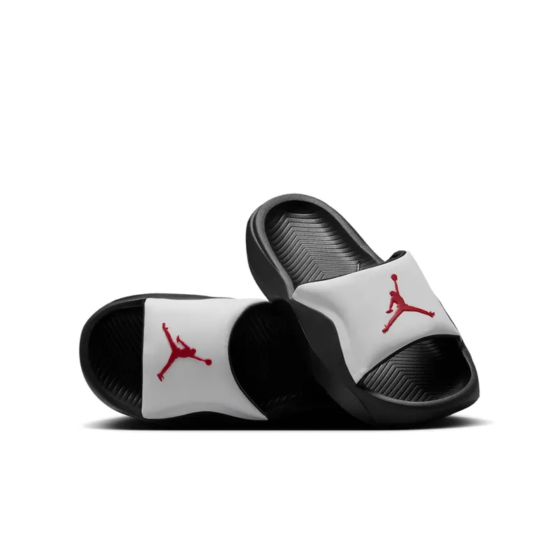 Jordan Franchise Slide White Black Gym Red (HF4490-101)