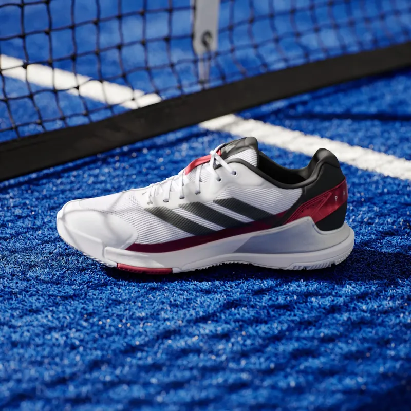 Adidas Crazyquick Padel Cloud White / Core Black / Lucid Red (IE3924)