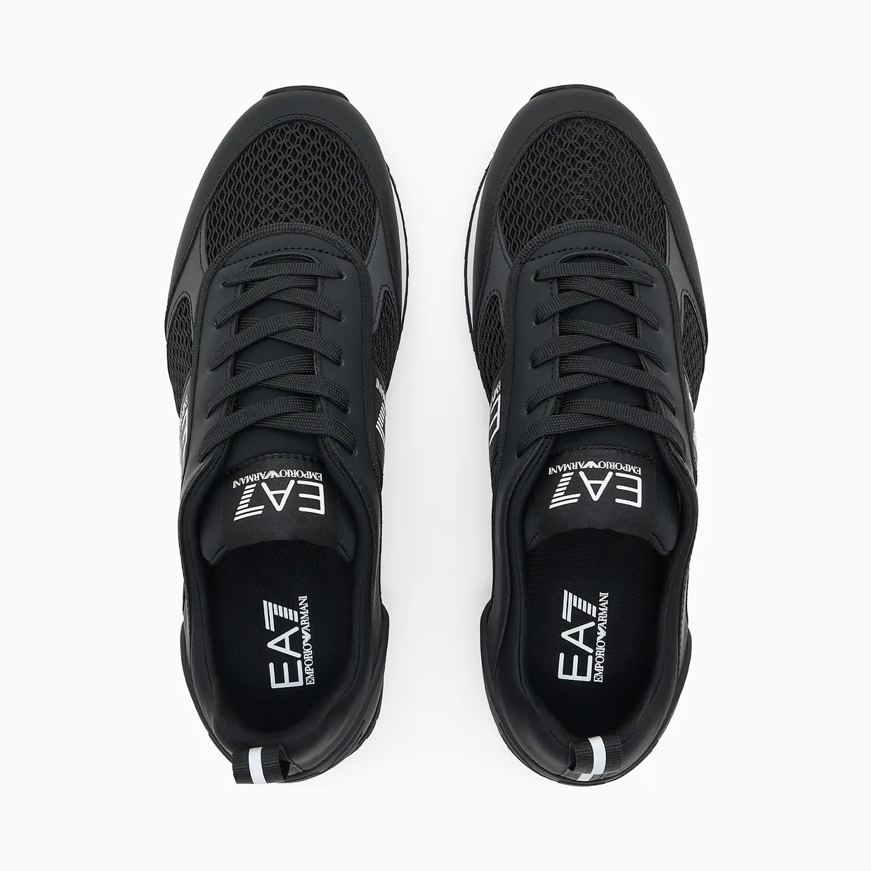 Armani Black And White In Mesh With Rubber Sole (7X000334-AF18610-MC001) (3)
