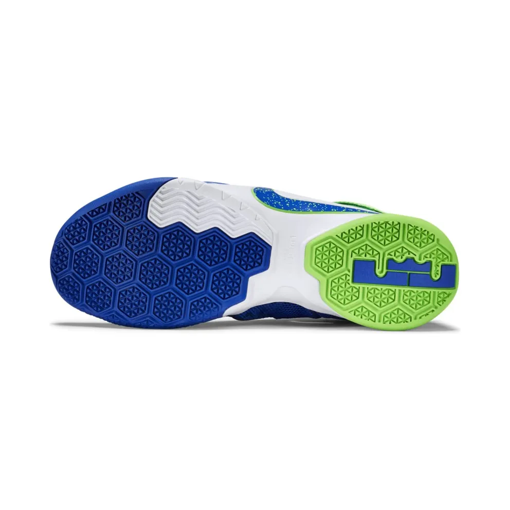 LeBron Soldier 9 “Sprite” Game Royal/Game Royal-White-Green Streak (749417-441)
