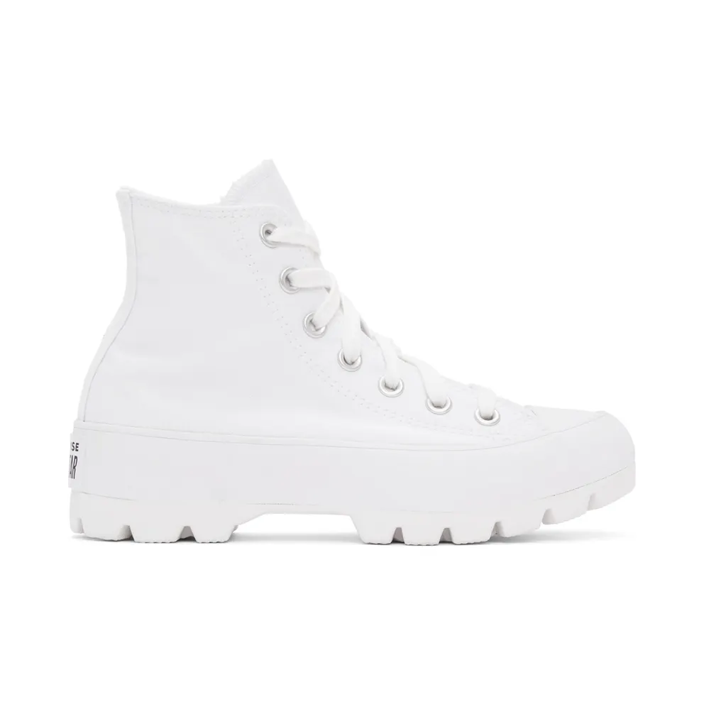 Converse White CTAS Lugged Hi Sneakers (565902C)