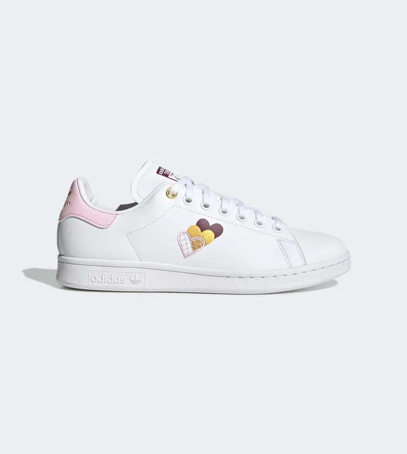 adidas Stan Smith Cloud White / Clear Pink / Victory Crimson (H03937)