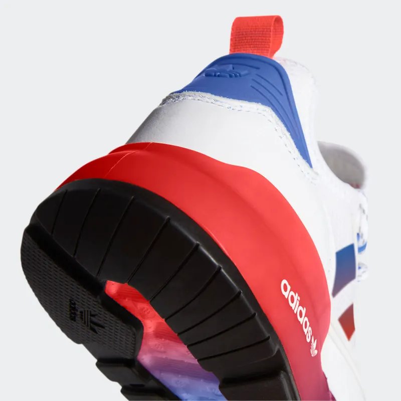 adidas ZX 2K Boost Cloud White / Solar Red / Blue (FX9519)