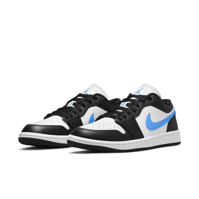 Air Jordan 1 Low Black University Blue White (DC0774-041)