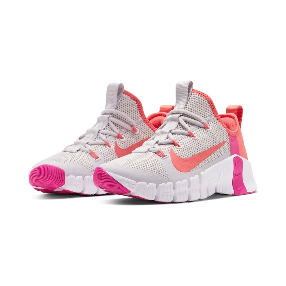 Nike Free Metcon 3 ‘Vast Grey Fire Pink’ Vast Grey/White/Fire Pink/Magic Ember (CJ6314-068)