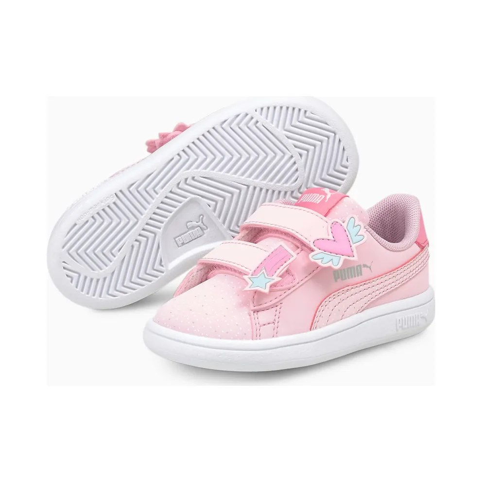 Puma Smash v2 Unicorn babysneakers Pink (36879101)