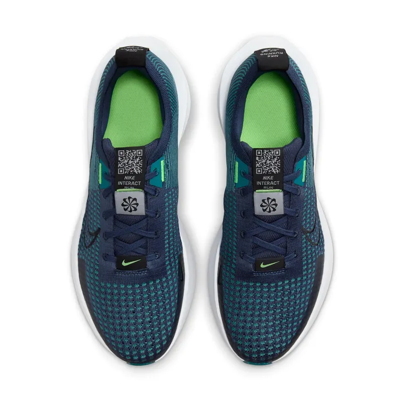 Nike Interact Run College Navy Mineral Teal Geode Teal Black (FD2291-403)
