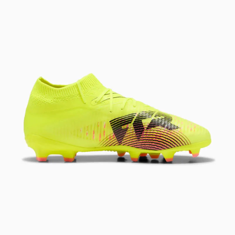 Puma Future 8 Pro FG/AG Jr Yellow Alert Black Sun Struck (108142-03)