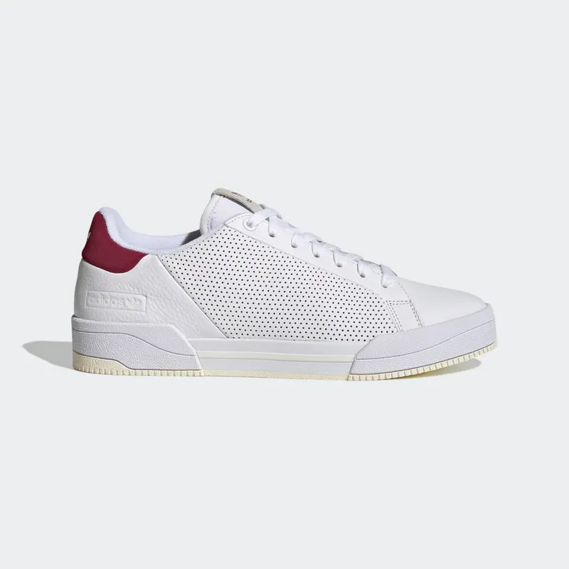 Adidas Court Tourino RF Cloud White / Cloud White / Collegiate Burgundy (GX4347)