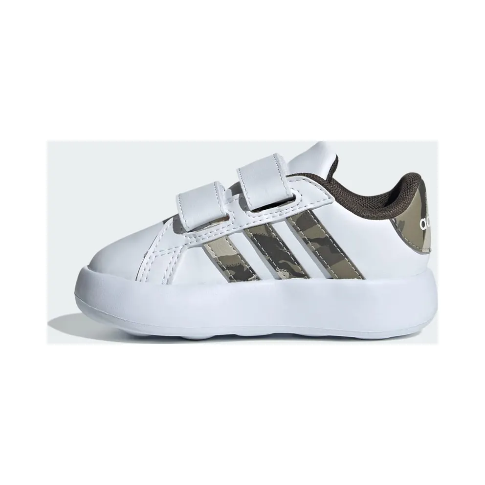 adidas Grand Court 2.0 Cloud White / Olive Strata / Putty Grey (IE2750)