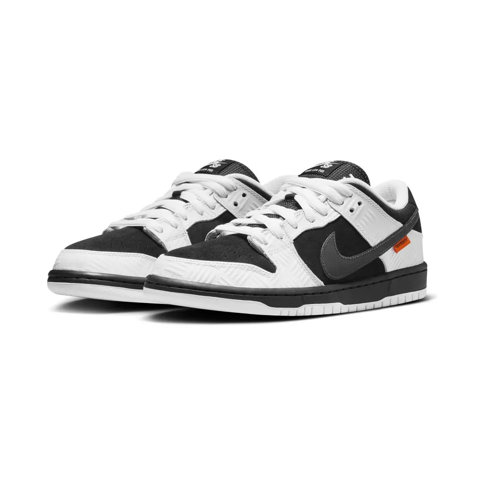 Nike SB Dunk Low Pro White/Safety Orange/Black (FD2629-100)