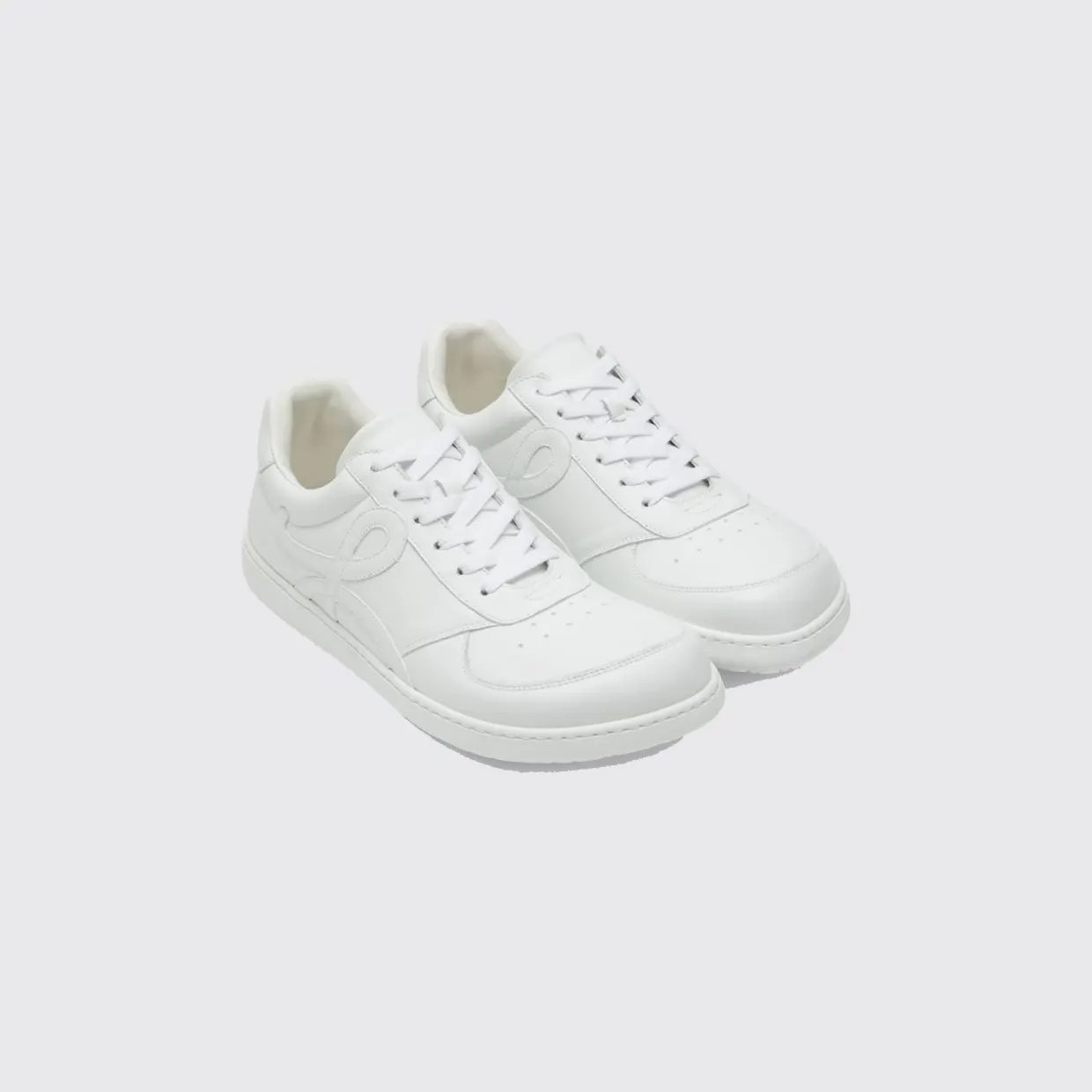 Loewe Jambo Leather Sneakers White (M816282XBN2100)