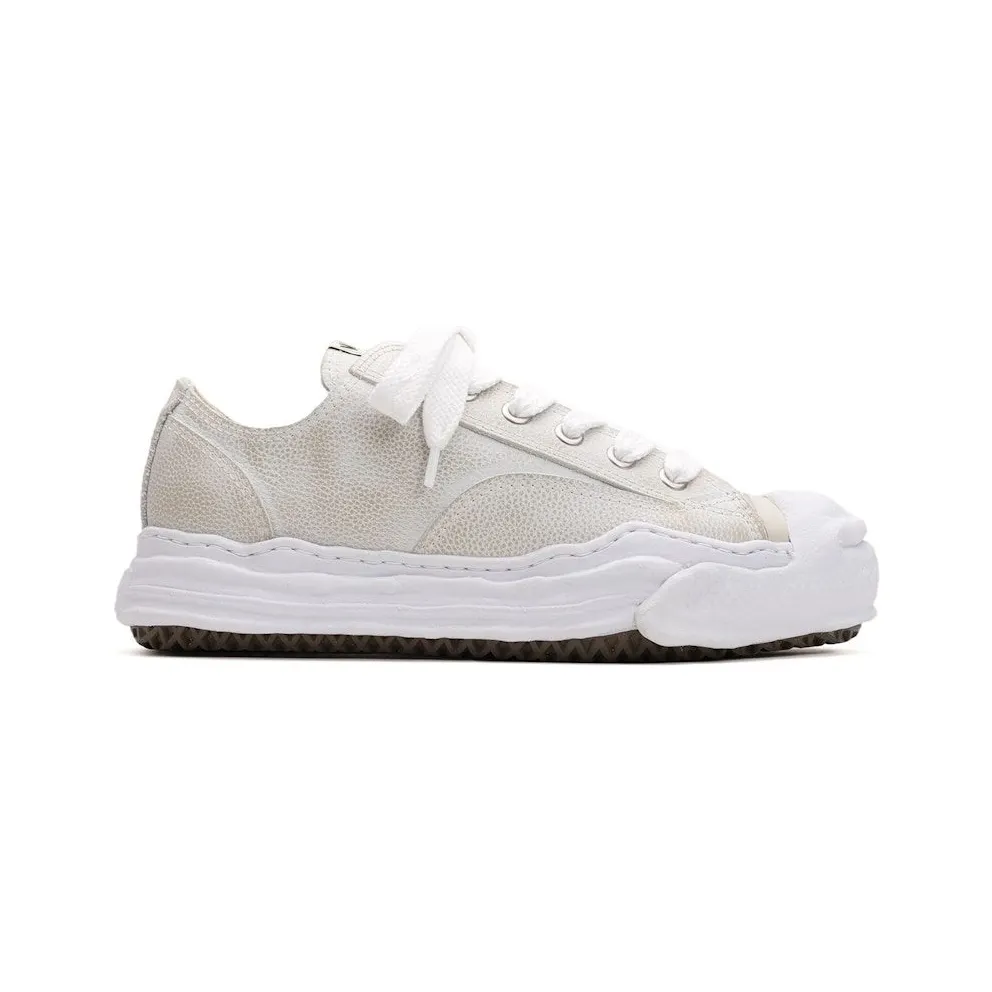 Maison Mihara Yasuhiro Hank OG Sole Brushed Shrink Leather Low White (A14FW743-WHT)