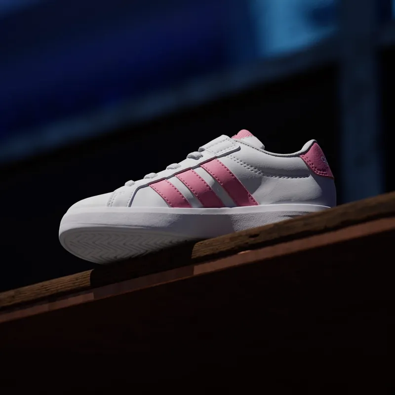 Adidas GRAND COURT 3.0 Shoes KIDS Cloud White / Bliss Pink / Bliss Pink (JP9371)