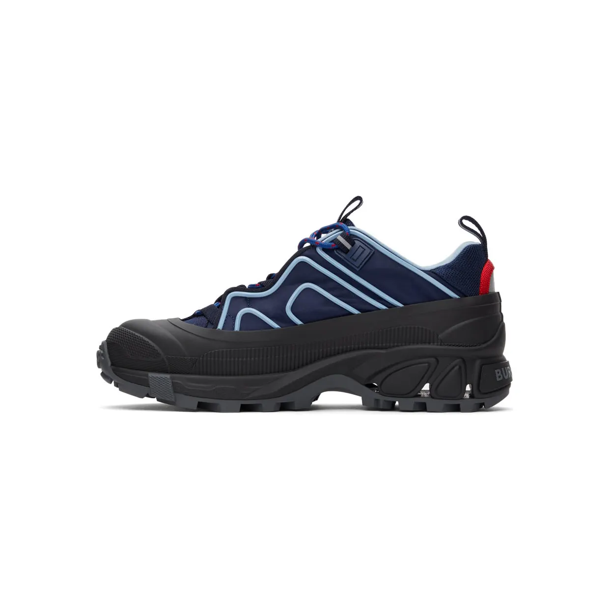 Burberry Navy & Black Two-Tone Arthur Sneakers (8045550) (3)