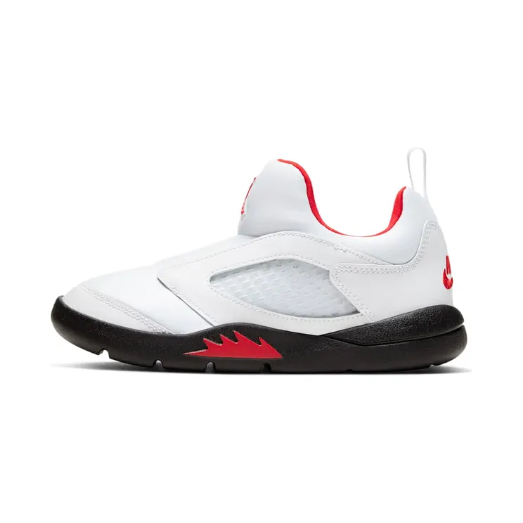 Jordan 5 Retro Little Flex PS “White / Black / University Red” (CK1227-100)