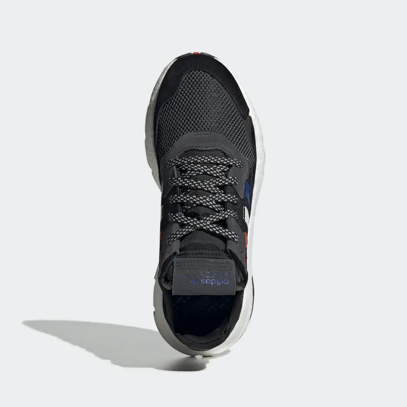 adidas Nite Jogger Core Black Power Blue Core Black/Power Blue/Cloud White (EG2860)