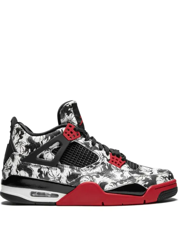 Jordan ‘Air Jordan 4 Retro SNGL DY’ Sneakers – Black (BQ0897)