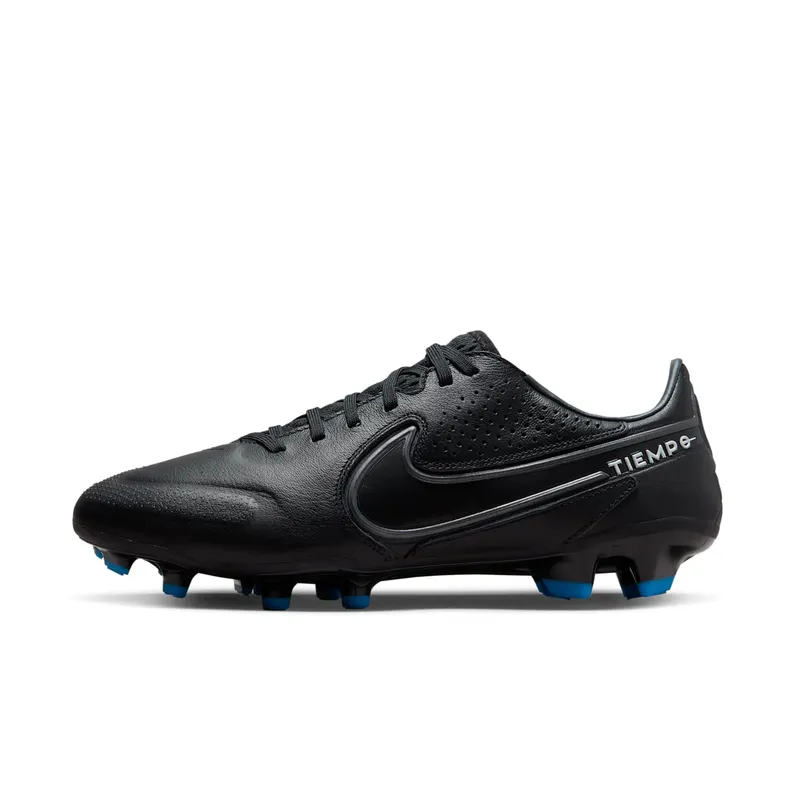 Nike Tiempo Legend 9 Pro FG Black Dark Smoke Grey (DA1175-001)