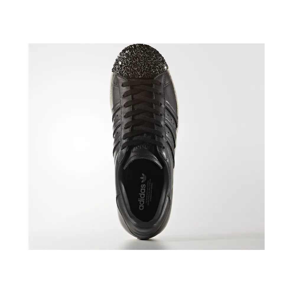 adidas Superstar 80s 3D Metal Toe Black (W) Core Black/Core Black/Off White (BB2033)