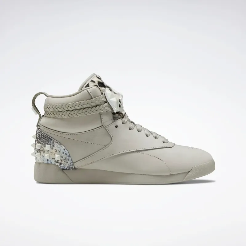 Reebok Freestyle Hi Shady Grey / Shady Grey / Fearless Purple (FW4658)